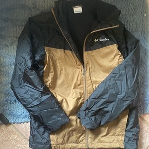 Columbia fleece lined jacket